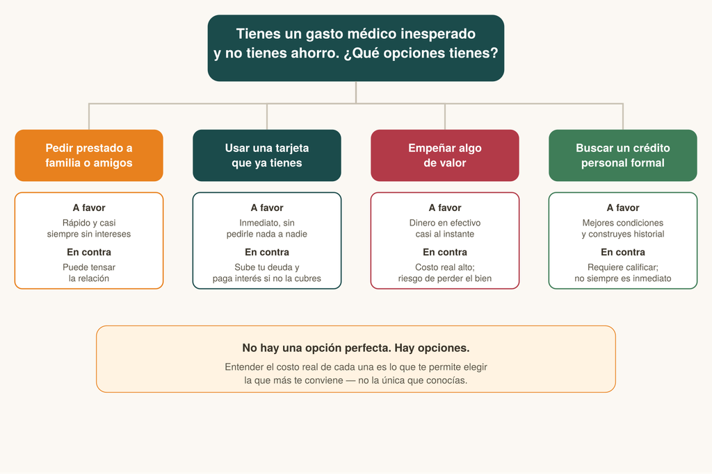 Árbol de decisión: gasto médico inesperado